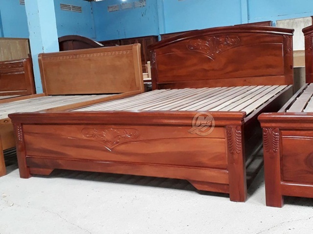 Mẫu giường gỗ xoan đẹp mang lại giấc ngủ ngon cho bạn