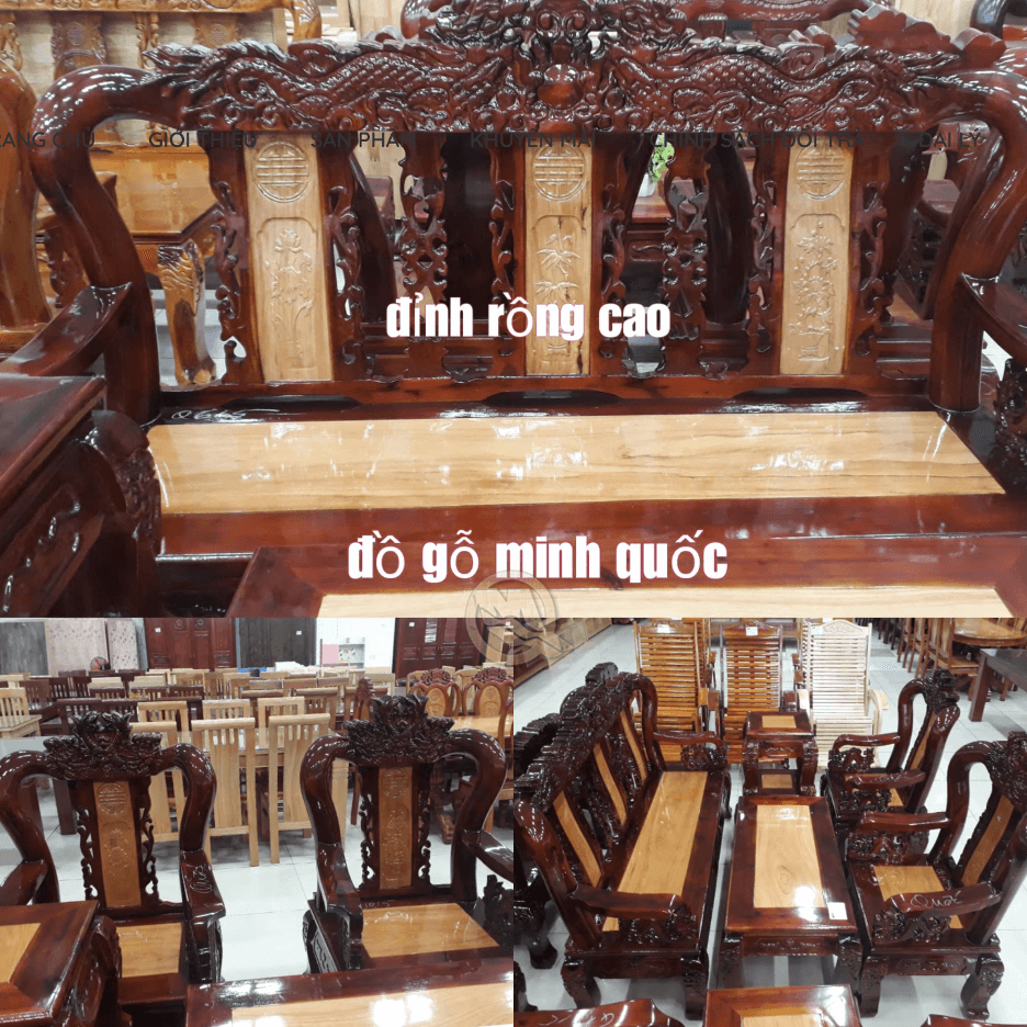Sản phẩm Đồ gỗ Minh Quốc cho ra đời với kiểu dáng tinh xảo, hài hoà và có mùi hương dịu nhẹ tự nhiên