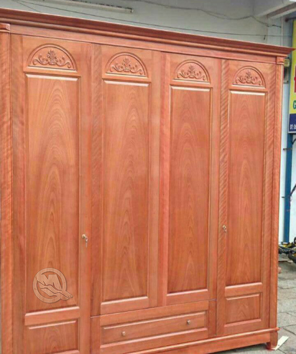 Tủ quần áo gỗ 4 cánh SP416