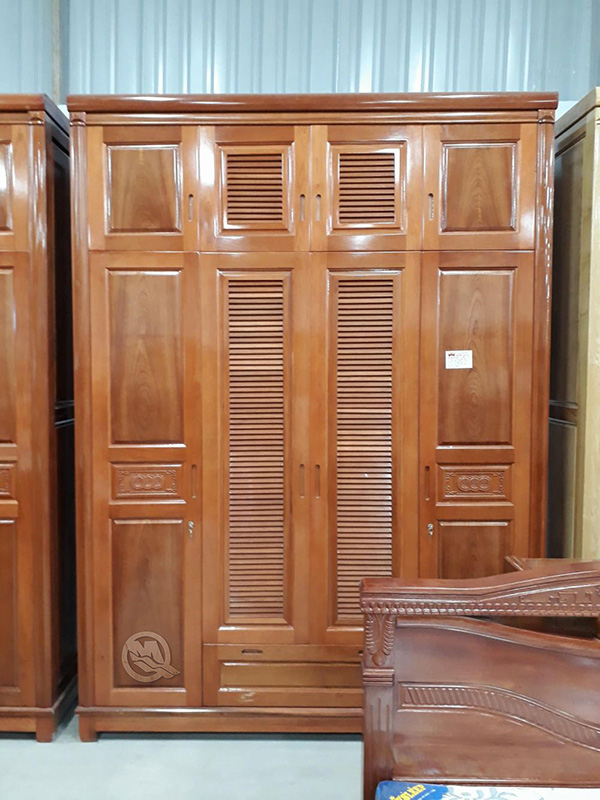 Tủ quần áo gỗ 4 cánh SP152